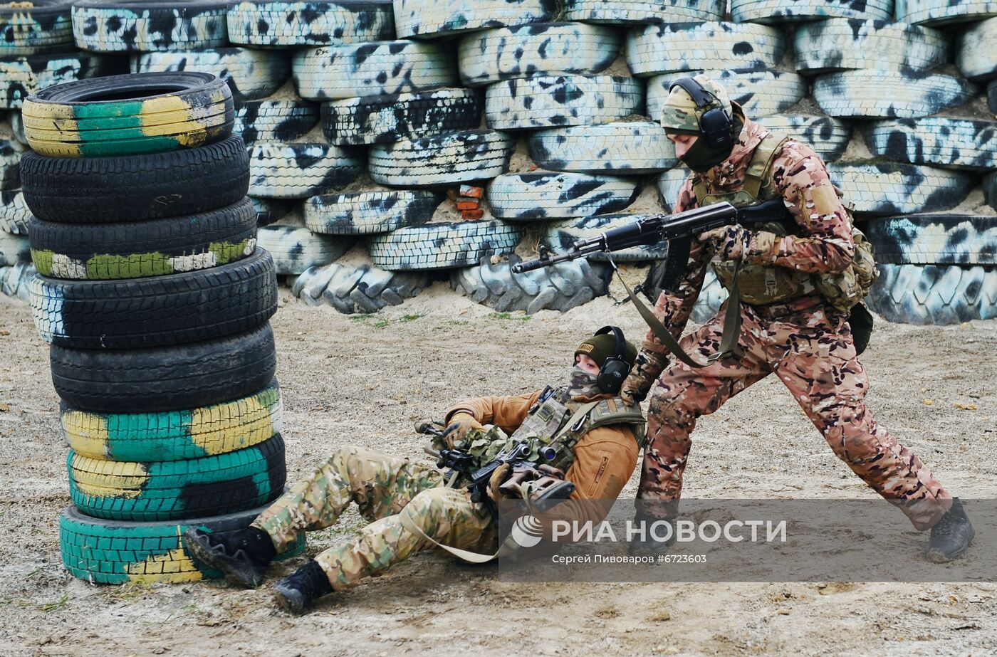 Учения снайперов ЮВО