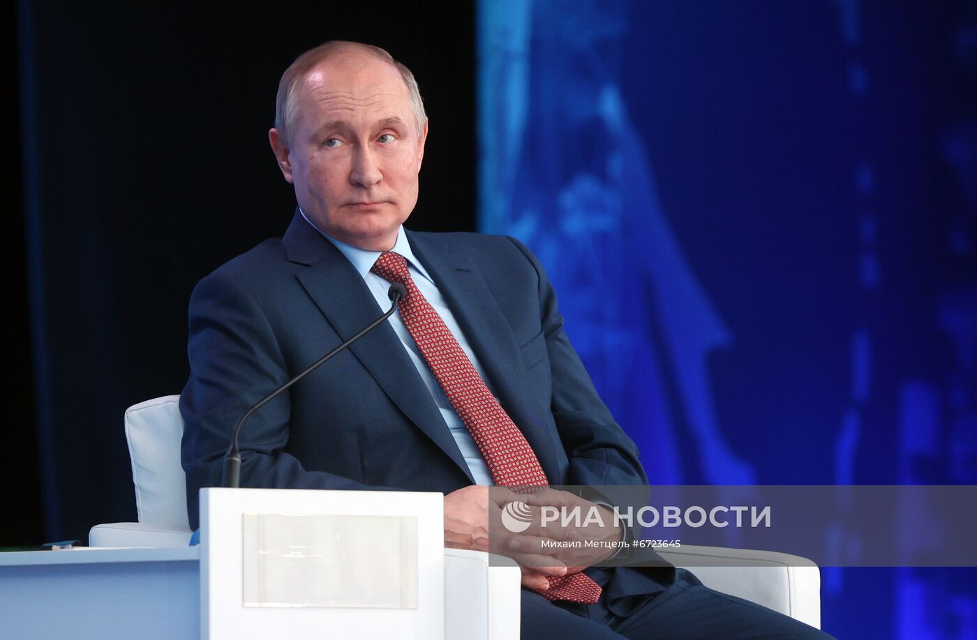 Президент РФ В. Путин принял участие в работе XXX съезда РСПП