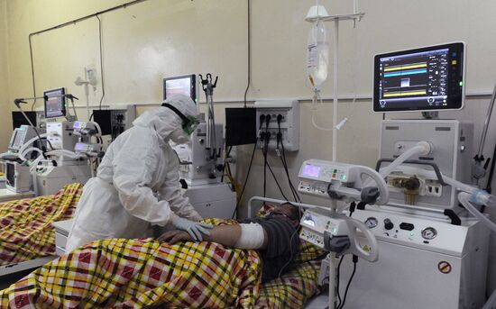 Лечение пациентов с Covid-19 в Тамбовской областной больнице