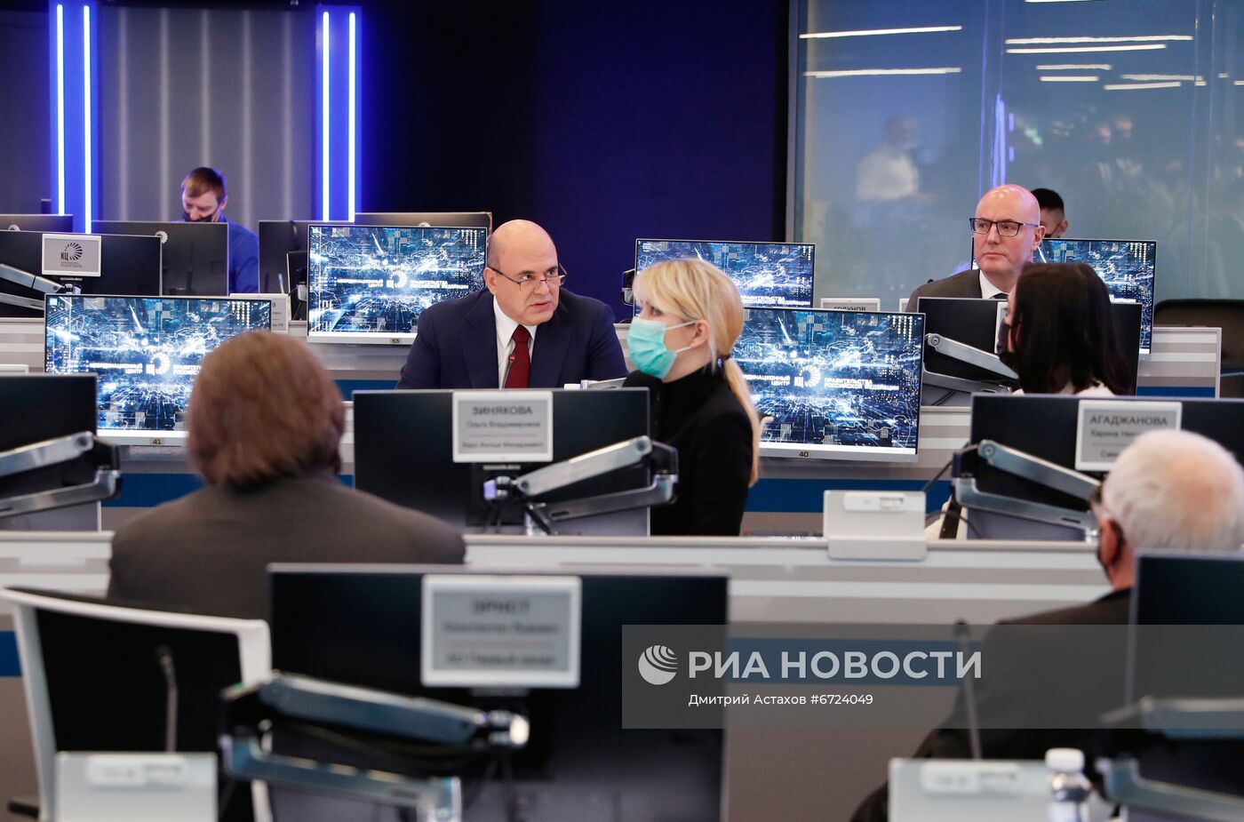 Премьер-министр РФ М. Мишустин встретился с членами правительственного совета по развитию отечественной кинематографии