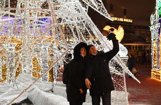 Предновогодняя Москва