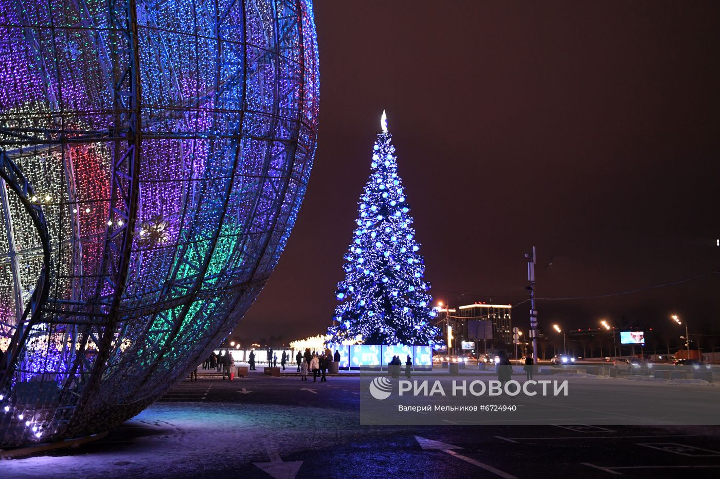 Предновогодняя Москва