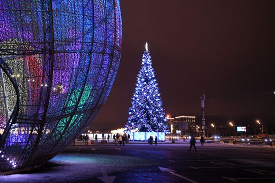 Предновогодняя Москва