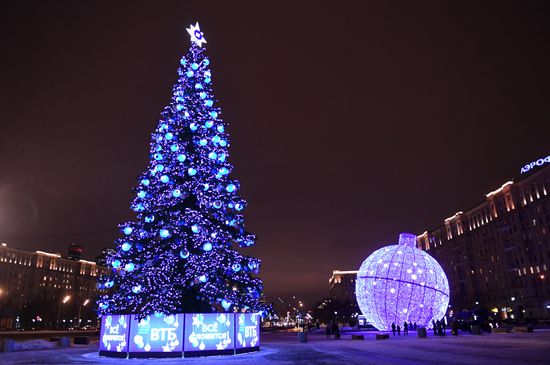 Предновогодняя Москва
