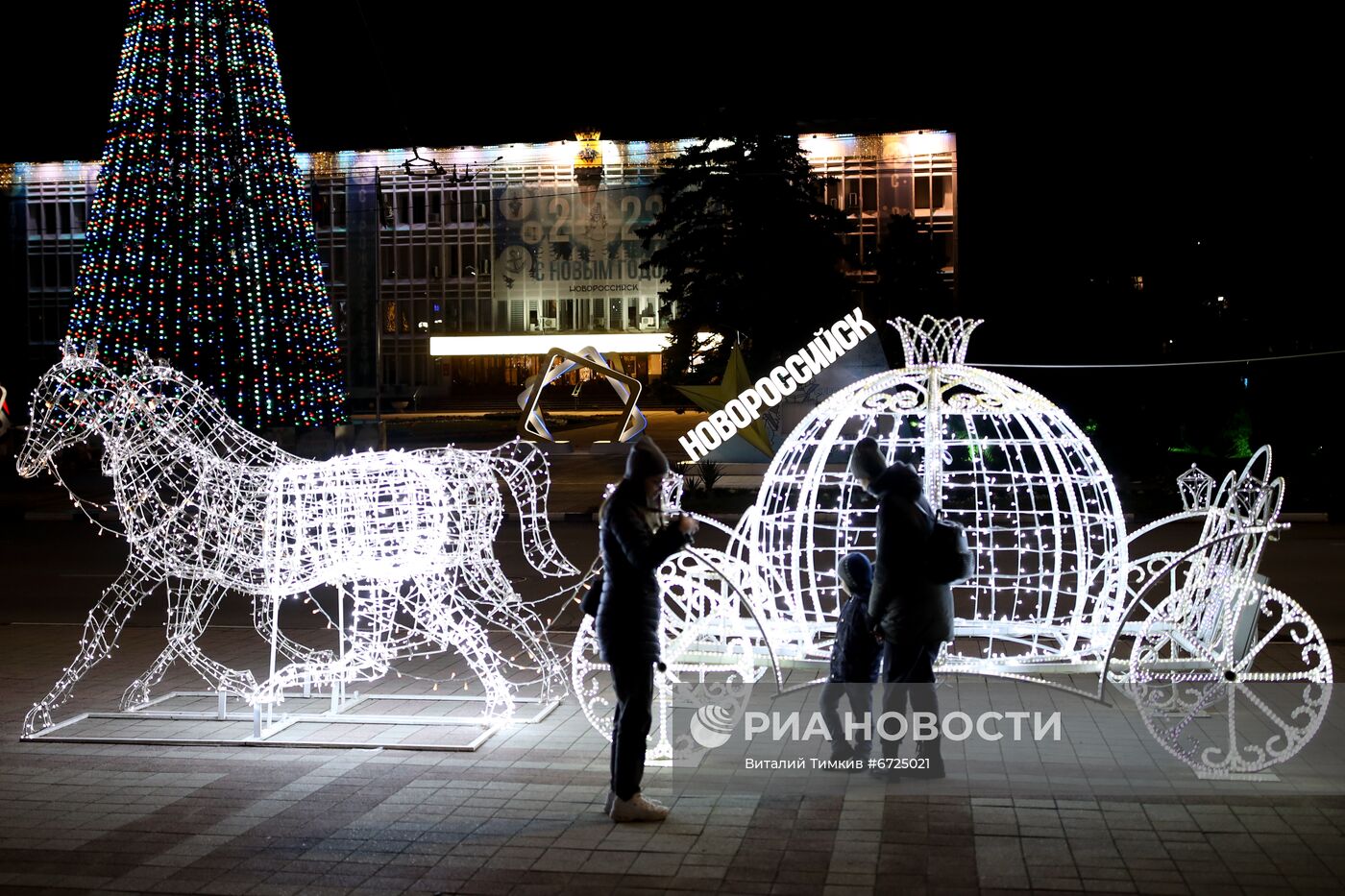 Подготовка к Новому году в Краснодарском крае