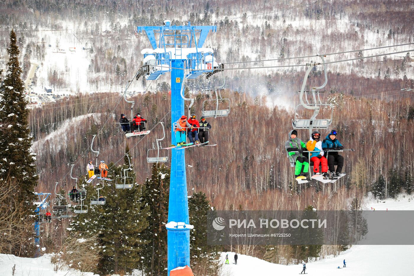 Открытие горнолыжного курорта "Соболиная Гора" в Иркутске