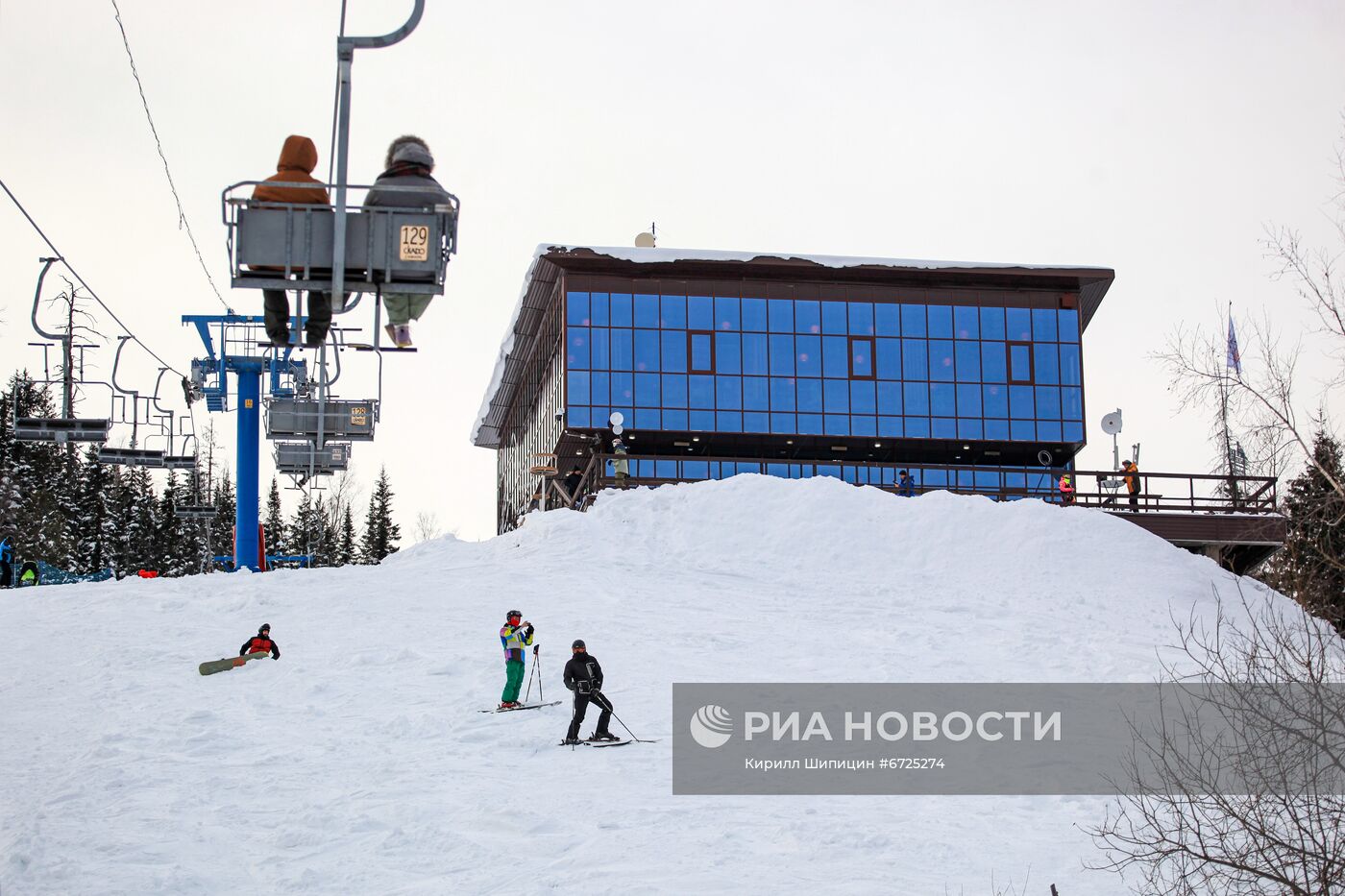 Открытие горнолыжного курорта "Соболиная Гора" в Иркутске