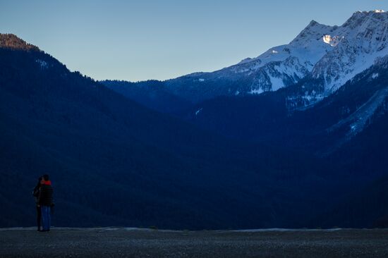 Горнолыжный курорт "Роза Хутор" в Сочи