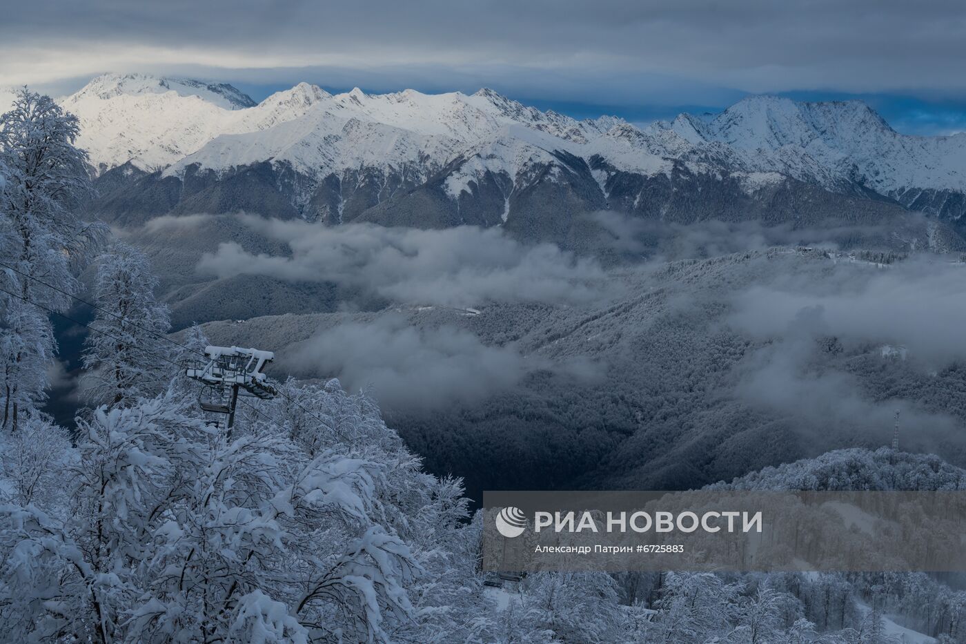 Горнолыжный курорт "Роза Хутор" в Сочи