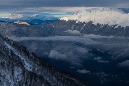 Горнолыжный курорт "Роза Хутор" в Сочи