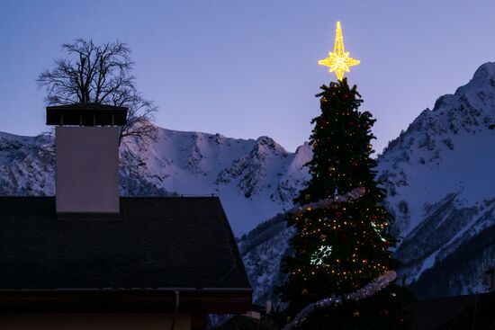Горнолыжный курорт "Роза Хутор" в Сочи