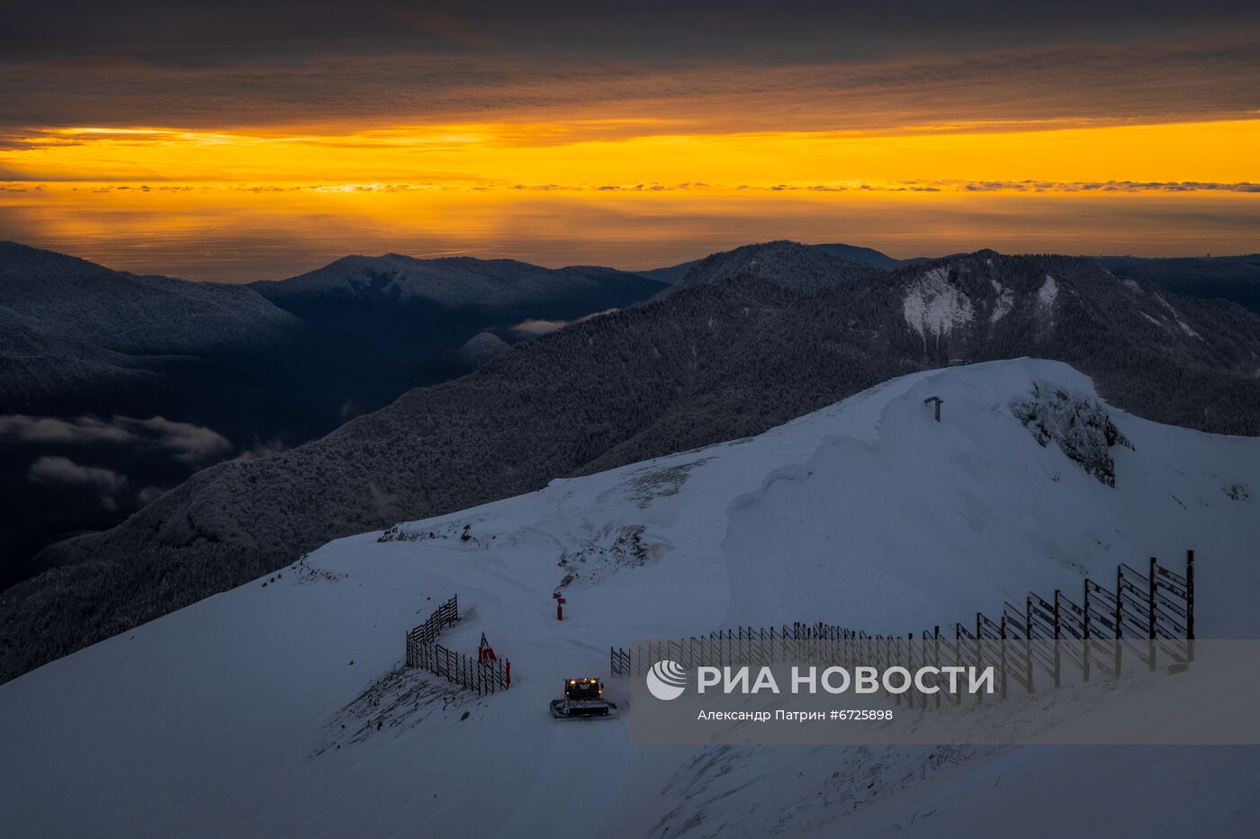 Горнолыжный курорт "Роза Хутор" в Сочи