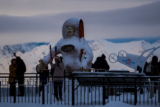Горнолыжный курорт "Роза Хутор" в Сочи