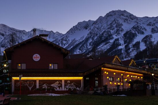 Горнолыжный курорт "Роза Хутор" в Сочи