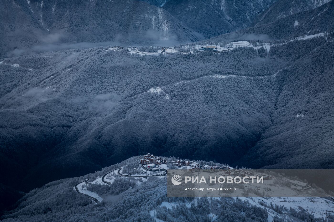 Горнолыжный курорт "Роза Хутор" в Сочи