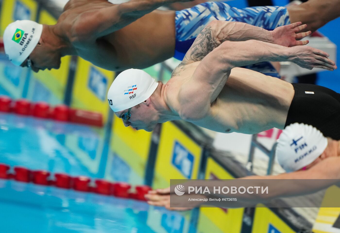 Плавание. Чемпионат мира на короткой воде. Пятый день