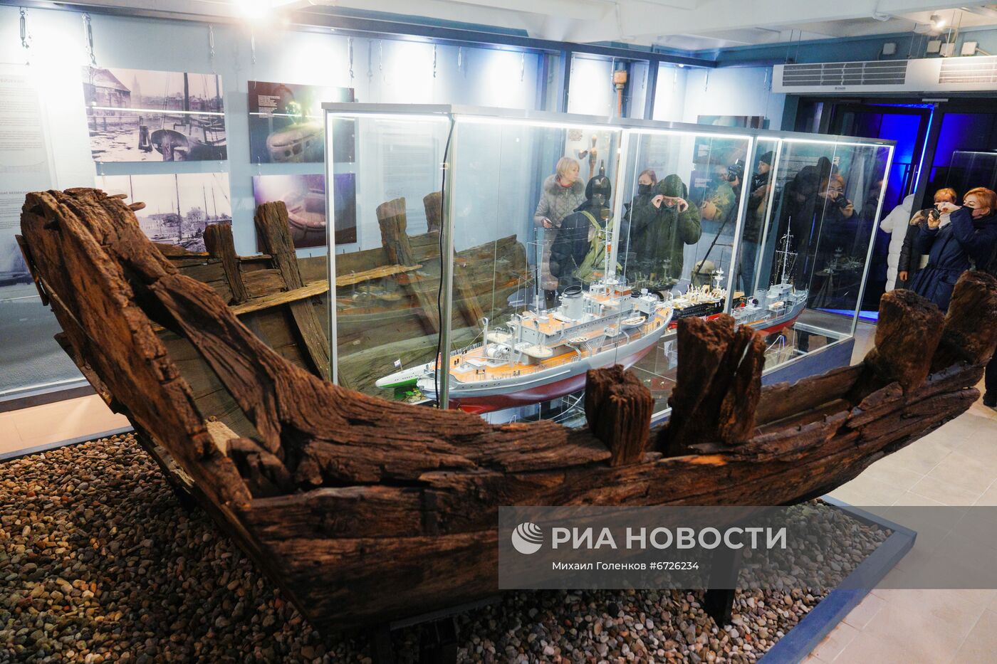 Открытие выставки "Тайна затонувших кораблей" в Калининграде