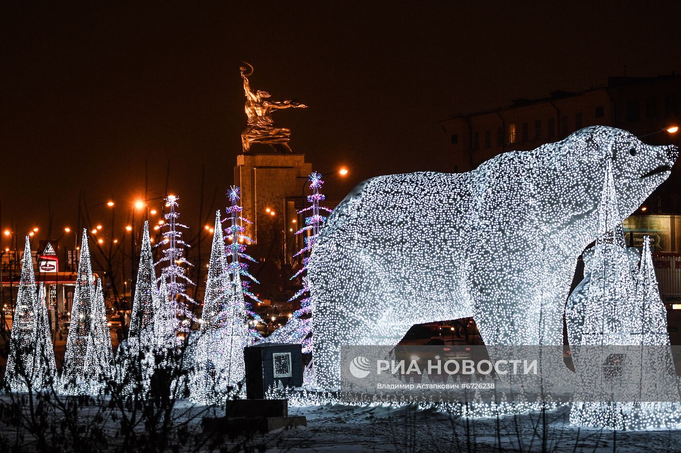 Предновогодняя Москва