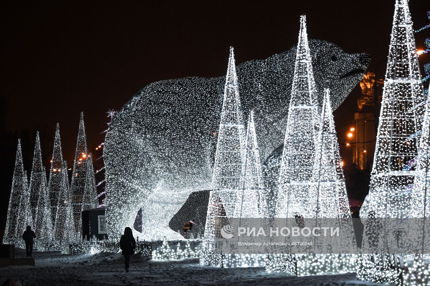 Предновогодняя Москва