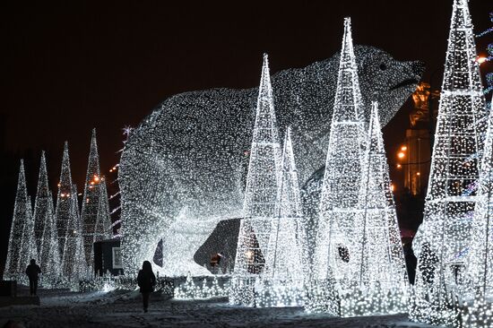 Предновогодняя Москва