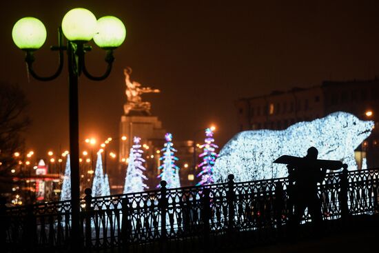 Предновогодняя Москва