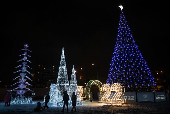 Предновогодняя Москва