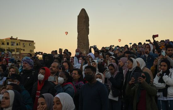 День зимнего солнцестояния в Египте