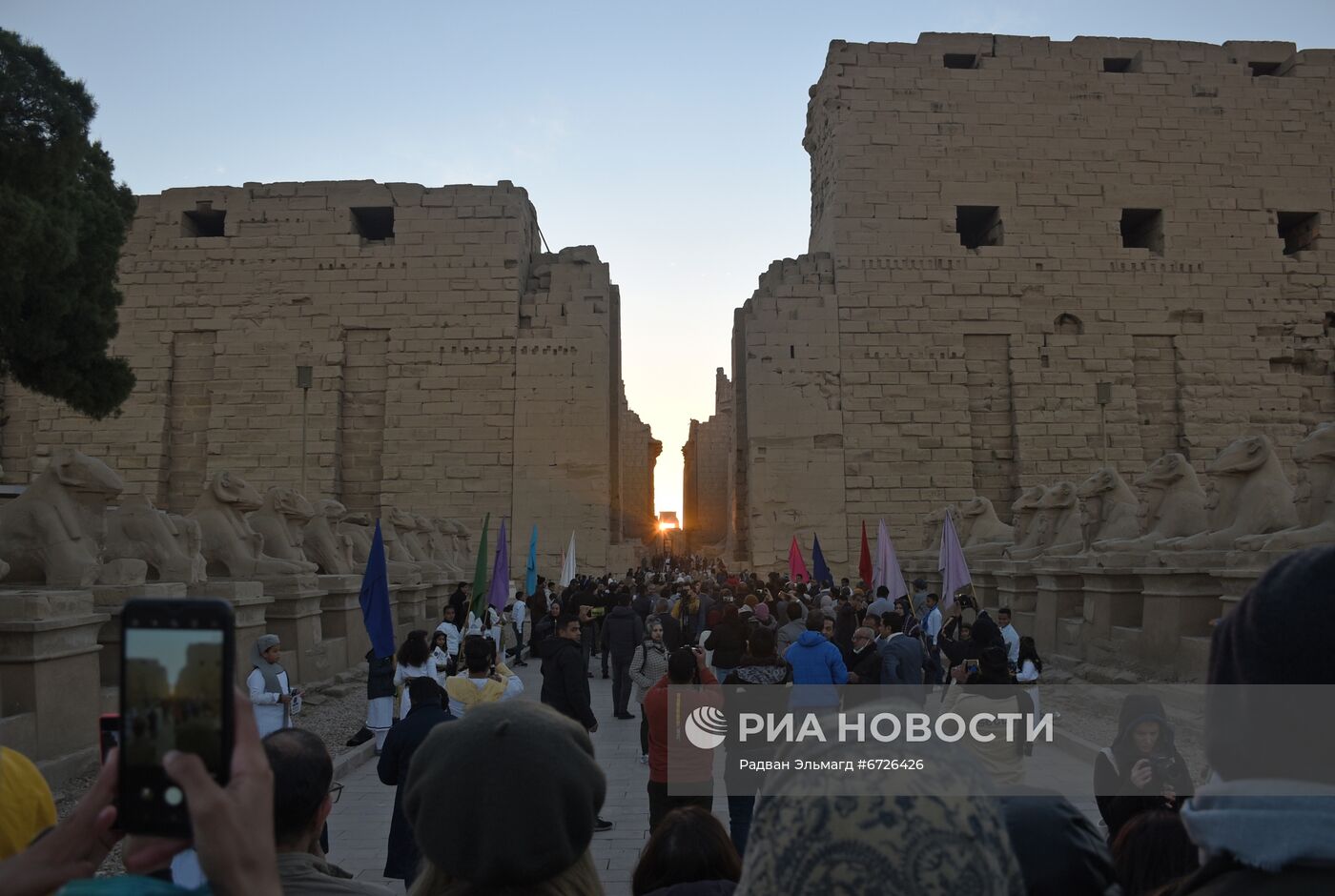 День зимнего солнцестояния в Египте