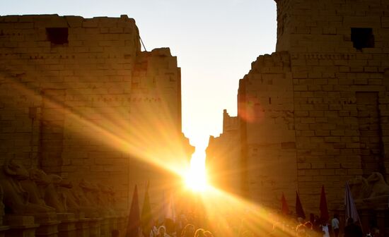 День зимнего солнцестояния в Египте