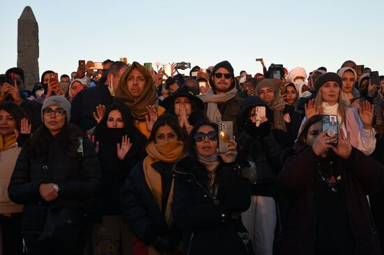 День зимнего солнцестояния в Египте