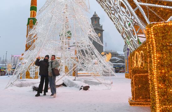 Предновогодняя Москва