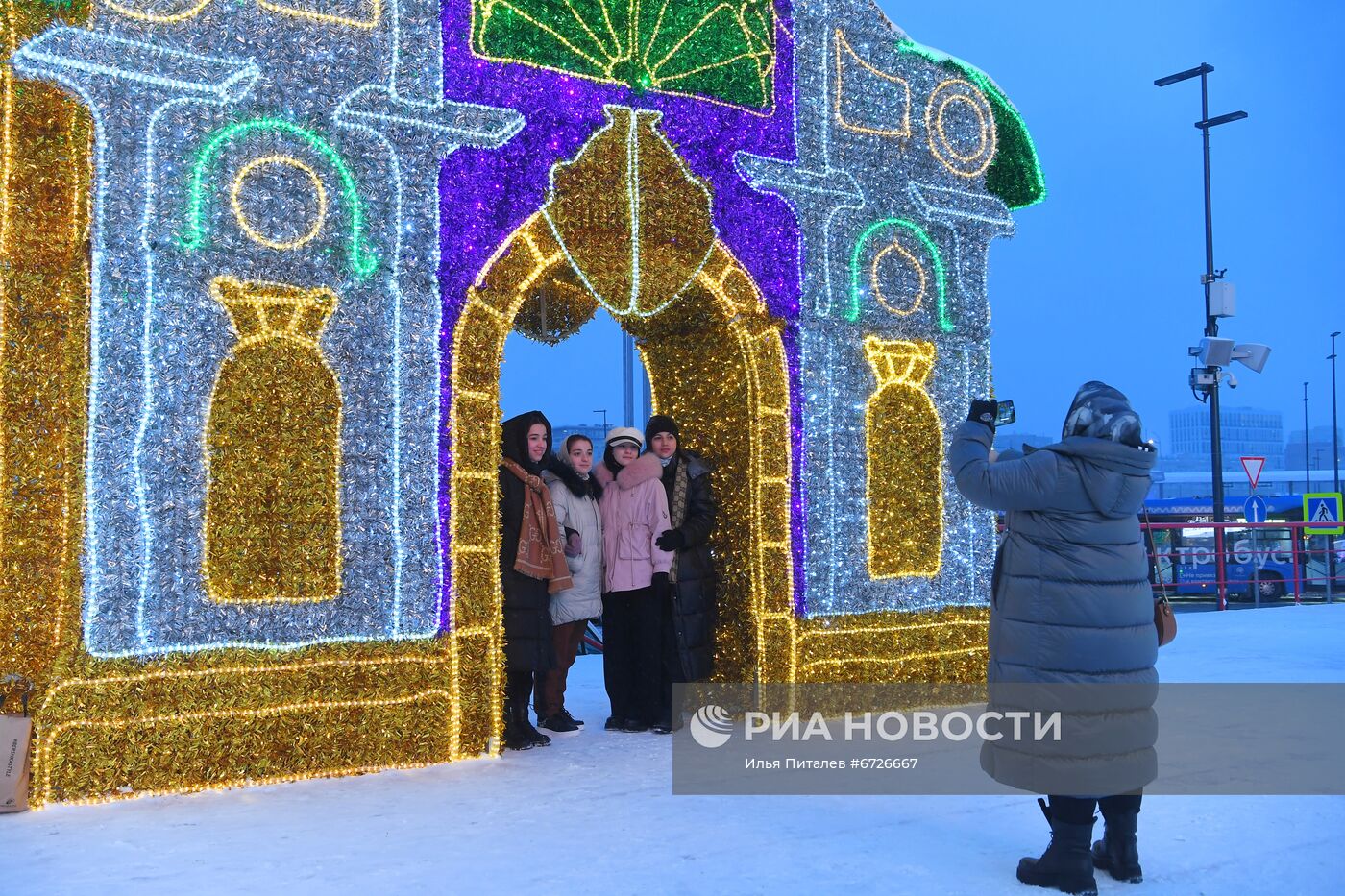 Предновогодняя Москва