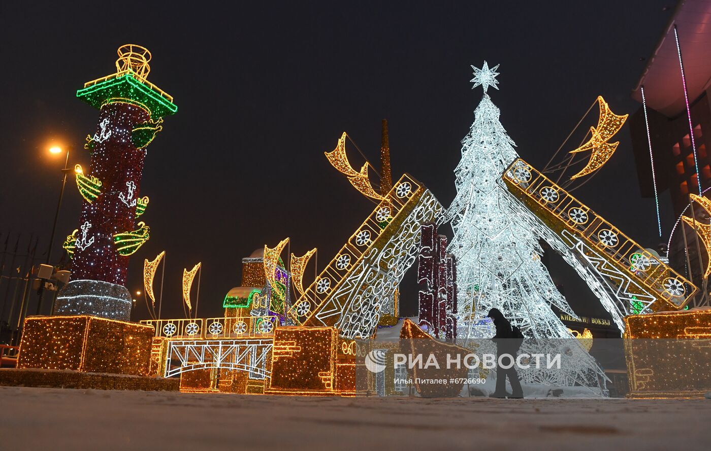 Предновогодняя Москва