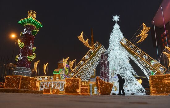 Предновогодняя Москва