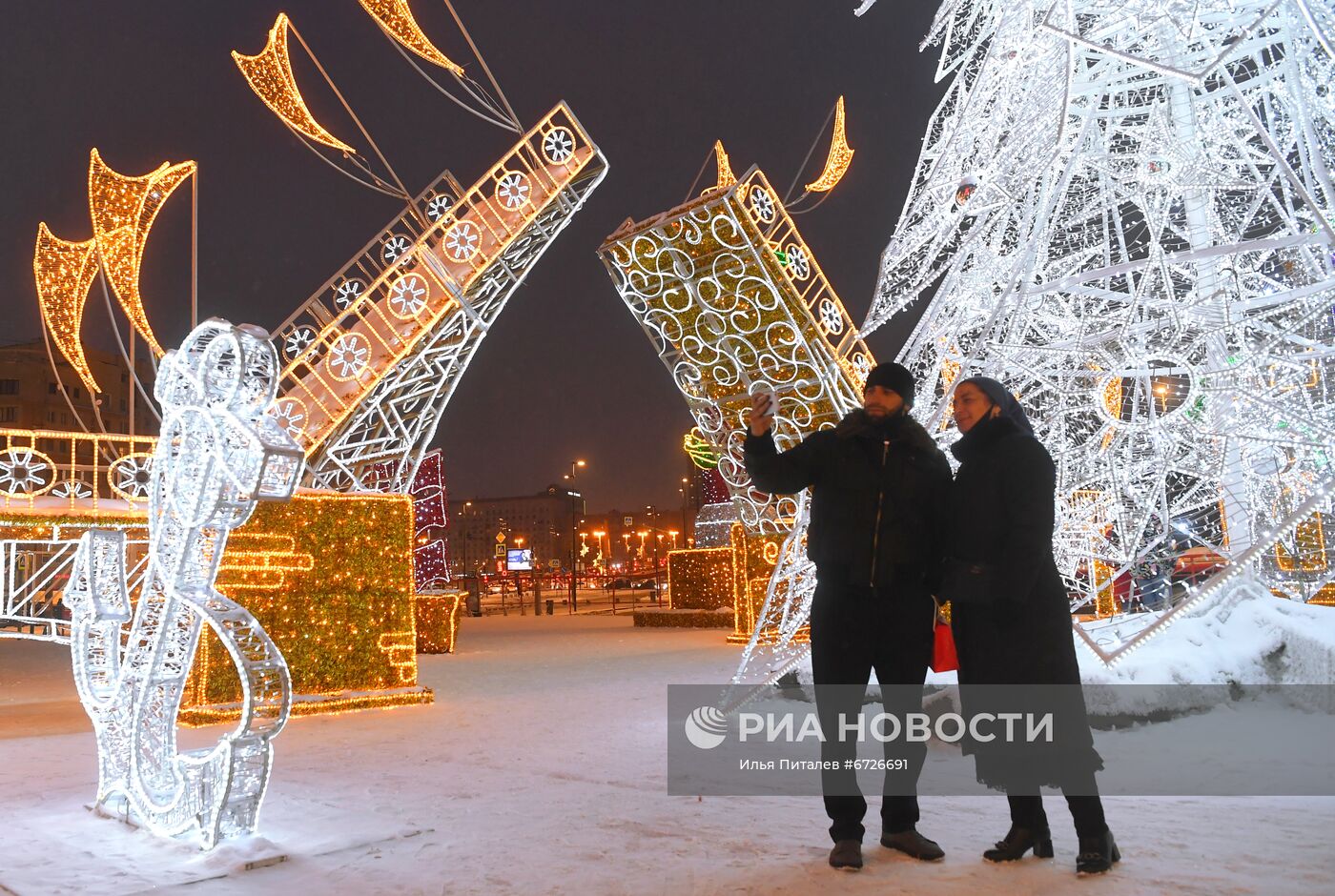 Предновогодняя Москва