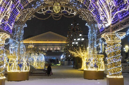 Предновогодняя Москва