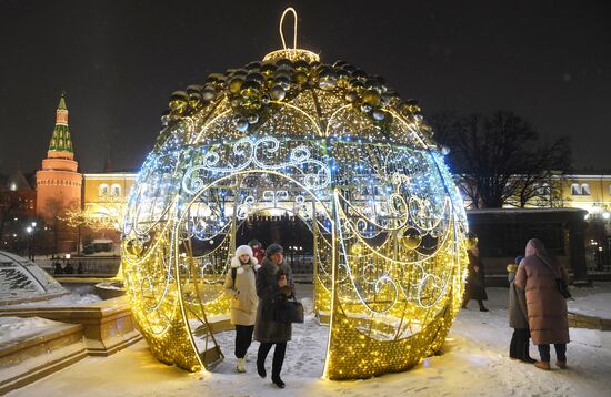 Предновогодняя Москва