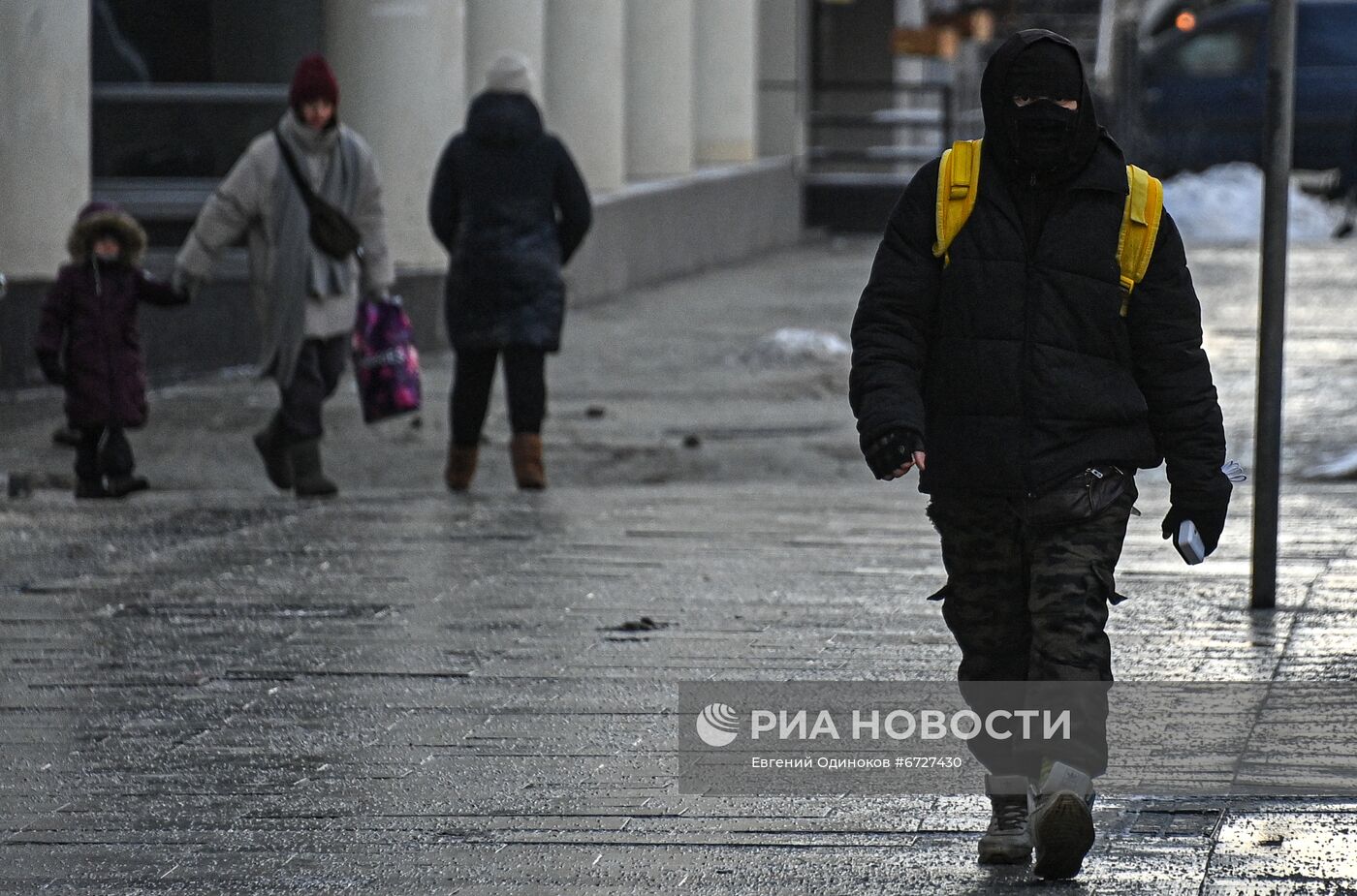 Морозы в Москве