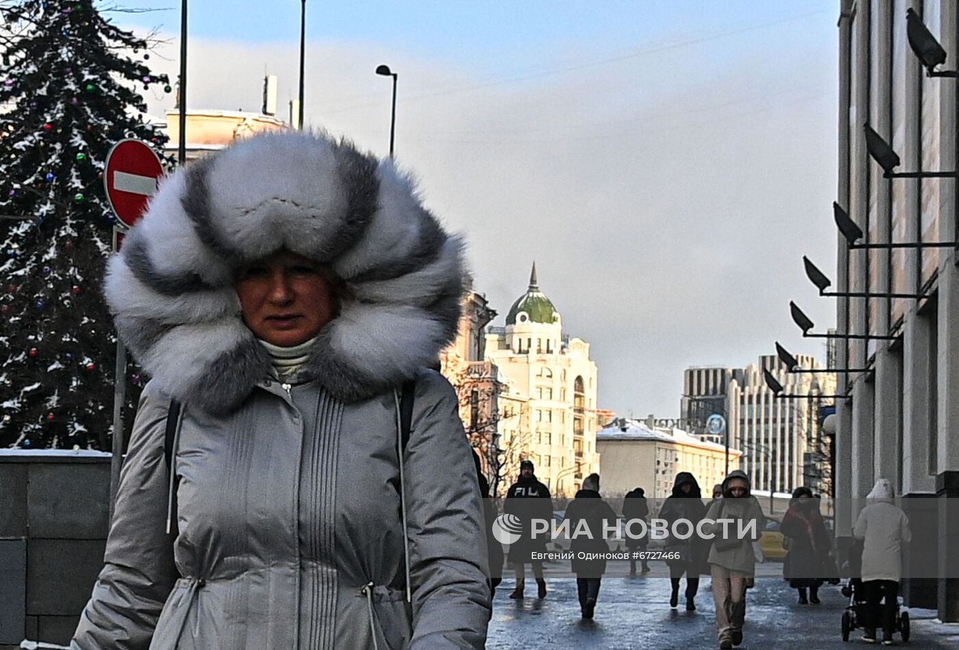 Морозы в Москве