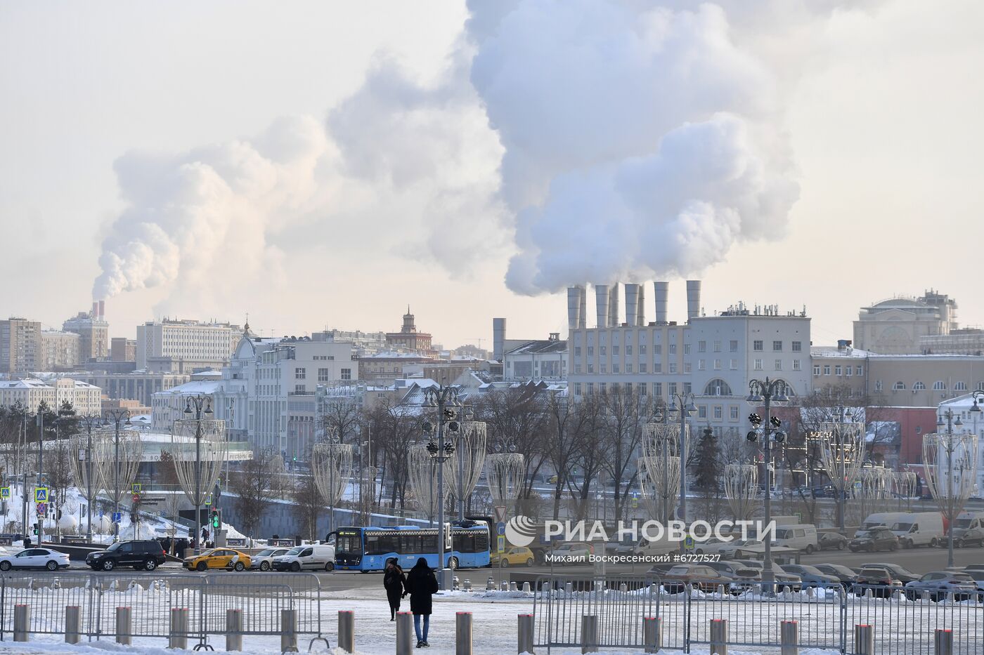 Морозы в Москве