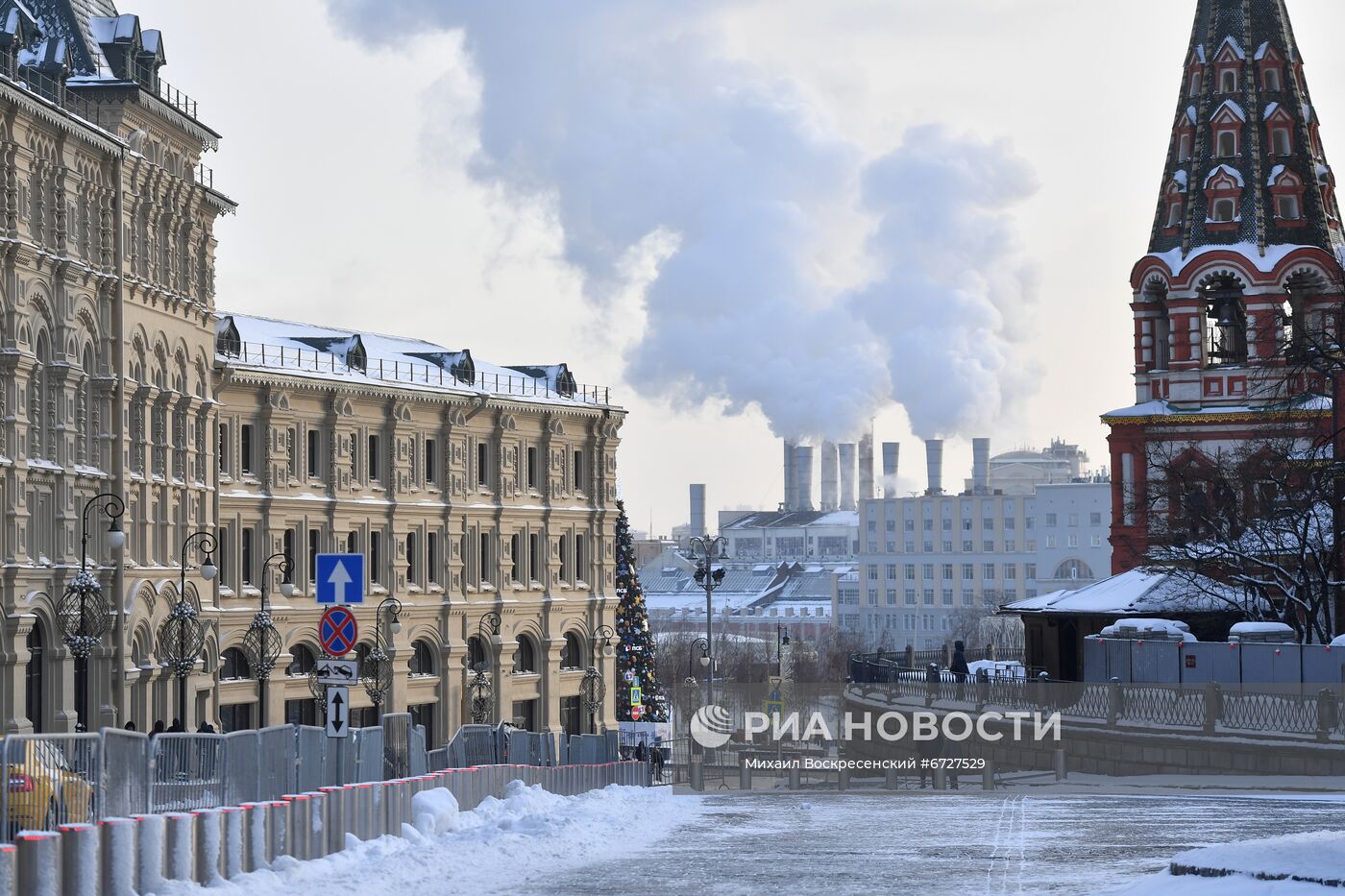 Морозы в Москве