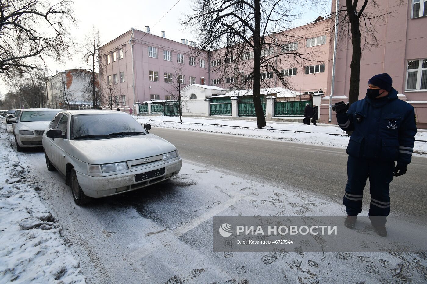 Борьба с нарушителями правил парковки в Казани