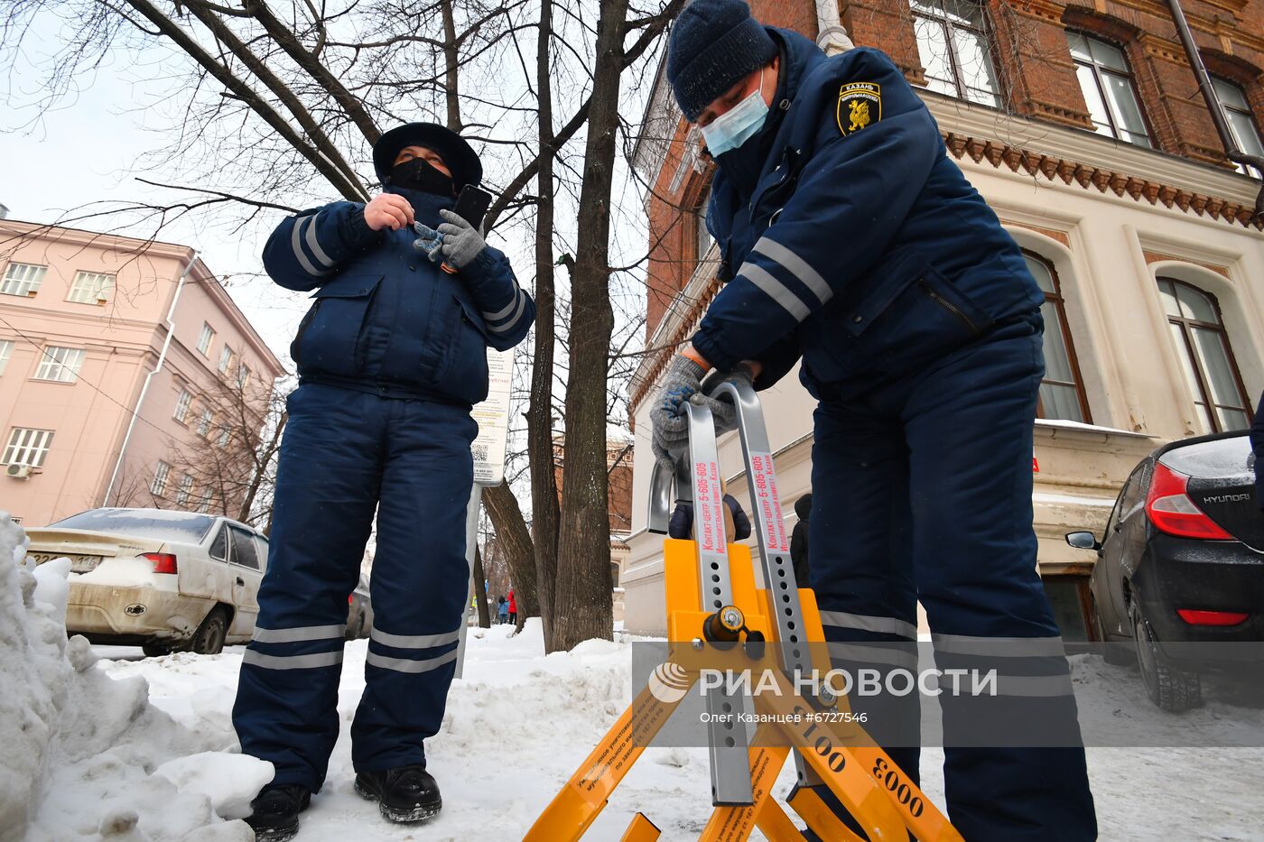 Борьба с нарушителями правил парковки в Казани