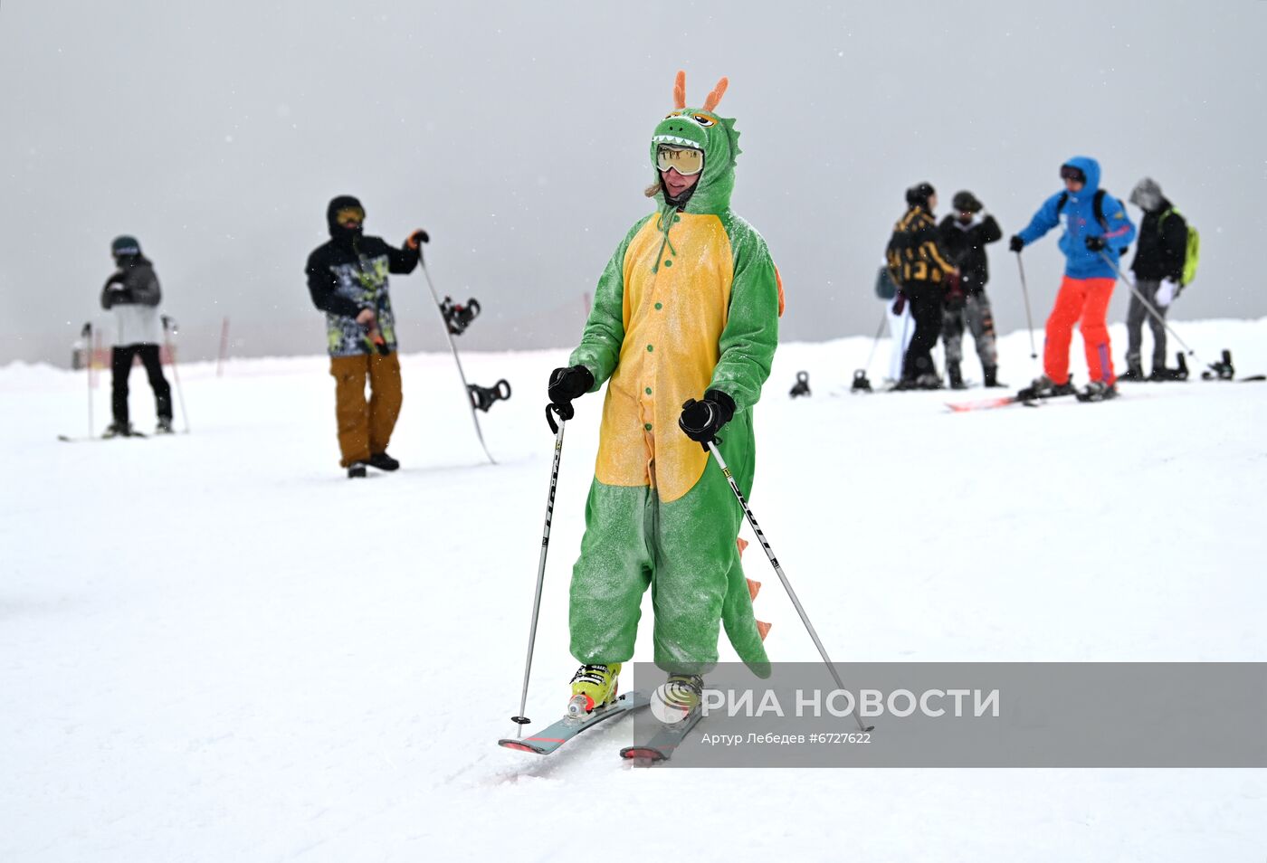 Старт зимнего сезона на курорте "Роза Хутор"