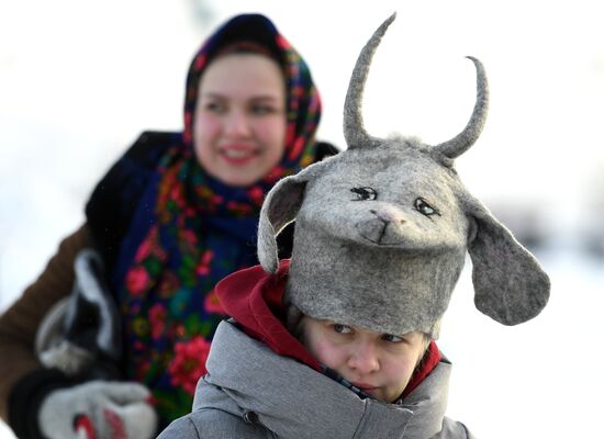 Предновогодний туризм в Свияжске