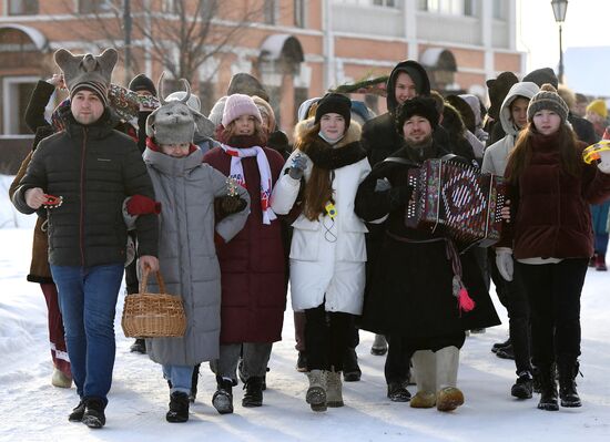 Предновогодний туризм в Свияжске