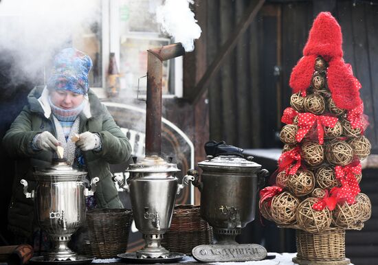 Предновогодний туризм в Свияжске