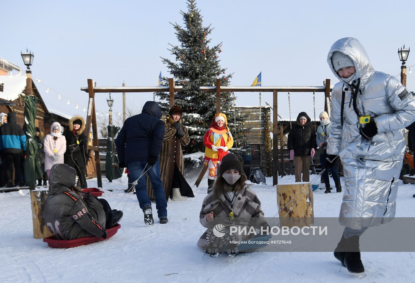 Предновогодний туризм в Свияжске