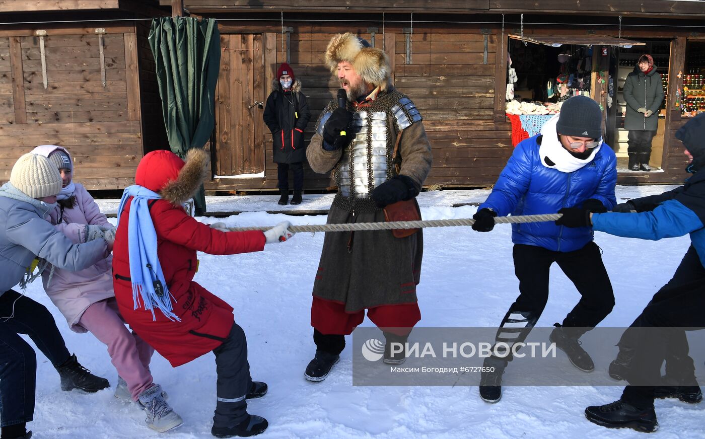 Предновогодний туризм в Свияжске