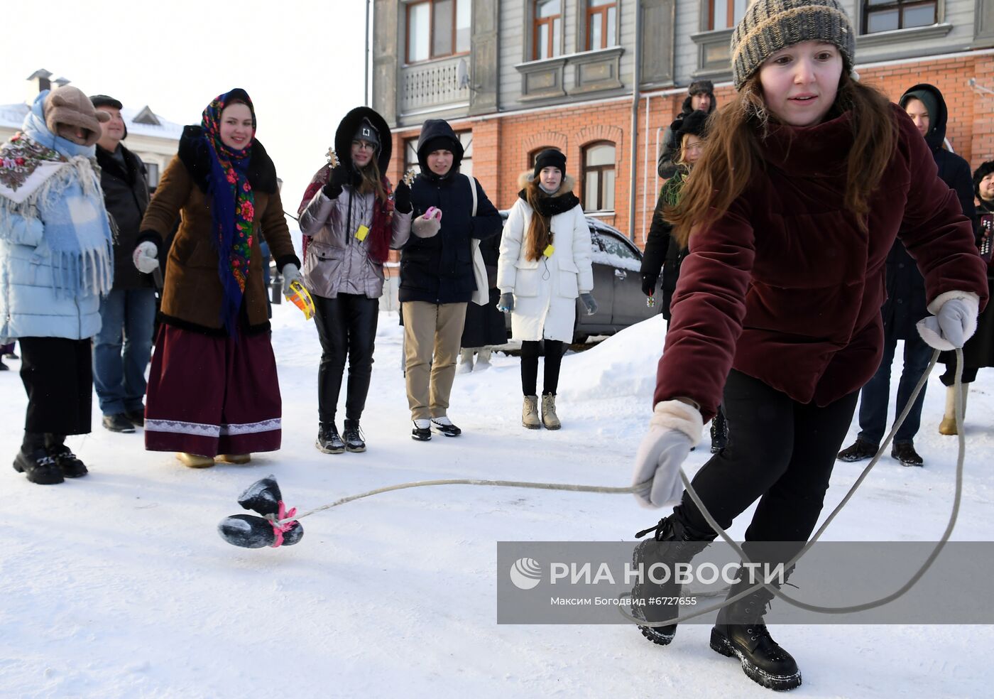 Предновогодний туризм в Свияжске